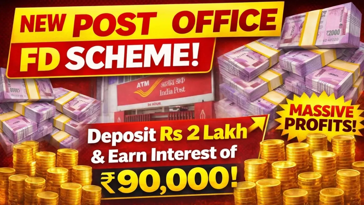 Post Office Launched New FD Scheme